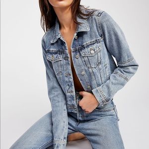 Free People Rumors Denim Jacket